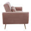 Doe 3 Seater Velvet Sofa Bed-1446367794