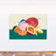 «Modern Colorful Fruit Still Life», reproduction d'art sur toile tendue-294584483