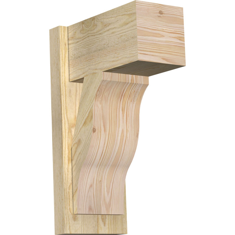 Jeu de blocs Funston, 8" W Douglas Fir (Rough Sawn), P 14 po x H 22 po