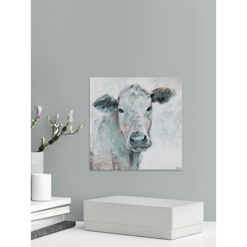 Parvez Taj - Wrapped Canvas Painting, 30cm H x 30cm W