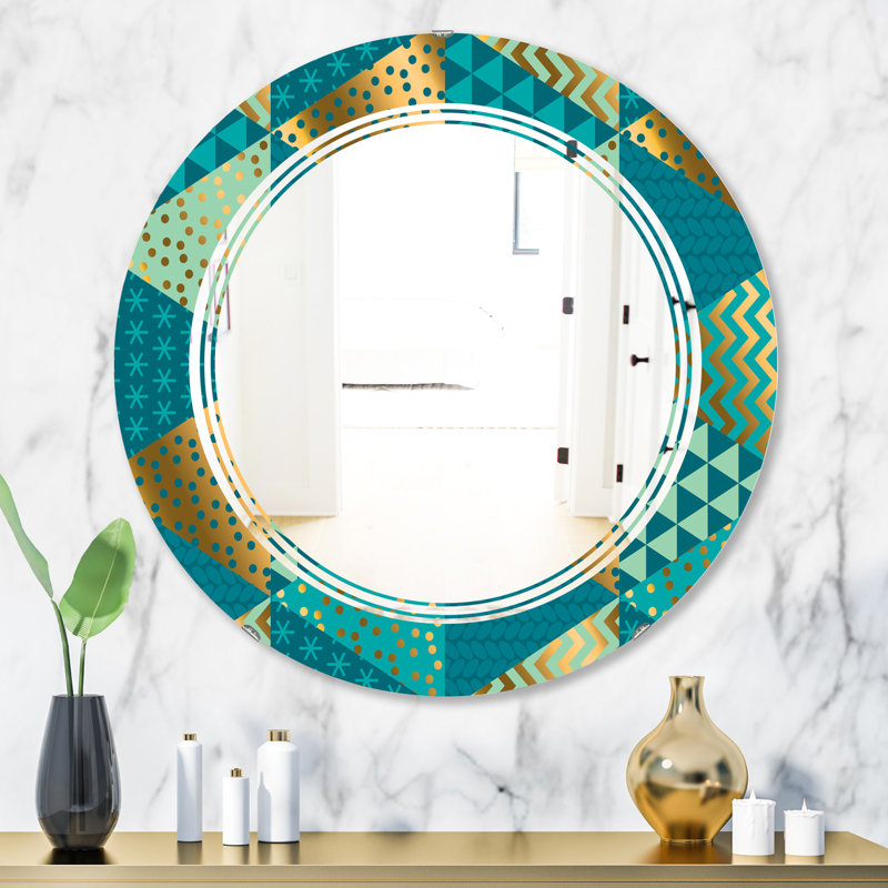 Miroir mural triple sans cadre Triple C Dynamics I, H 23,6 po x l 23,6 po