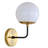 Woodview Iron Armed Sconce