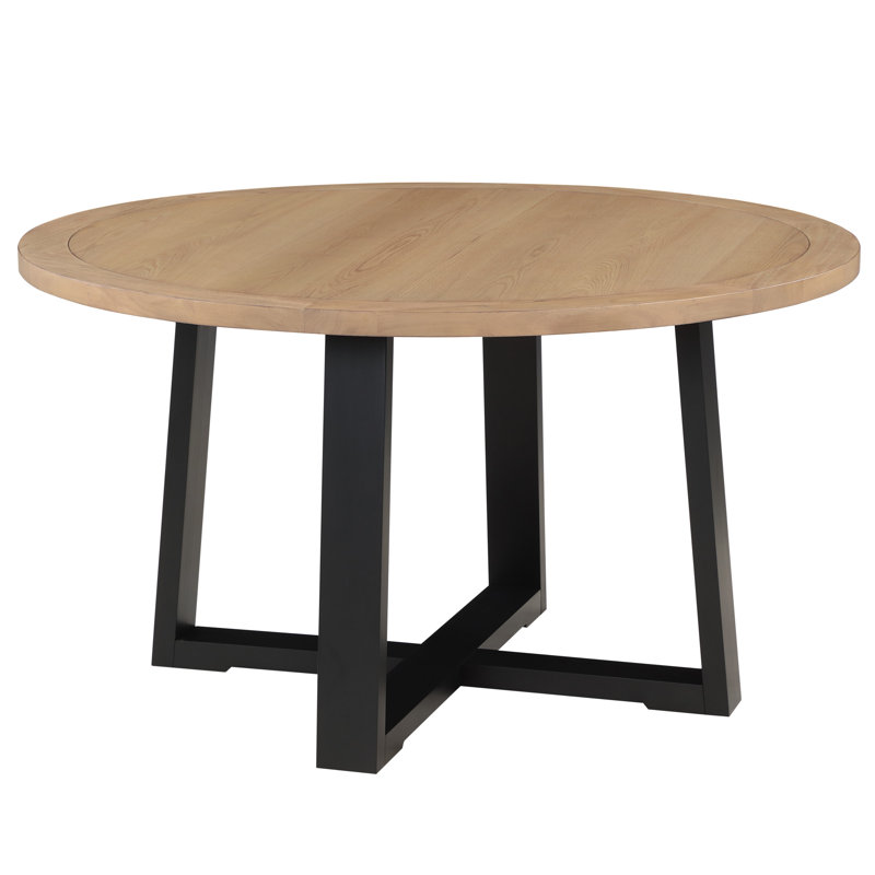 Lixy Magnolia 54" Round Wood Dining Table