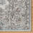 adamstown Emporia Lianne Machine Washable Traditional Border Indoor Area Rug, Ivory Gray Beige Non-Slip Chenille – Living Room & Bedroom-115805286