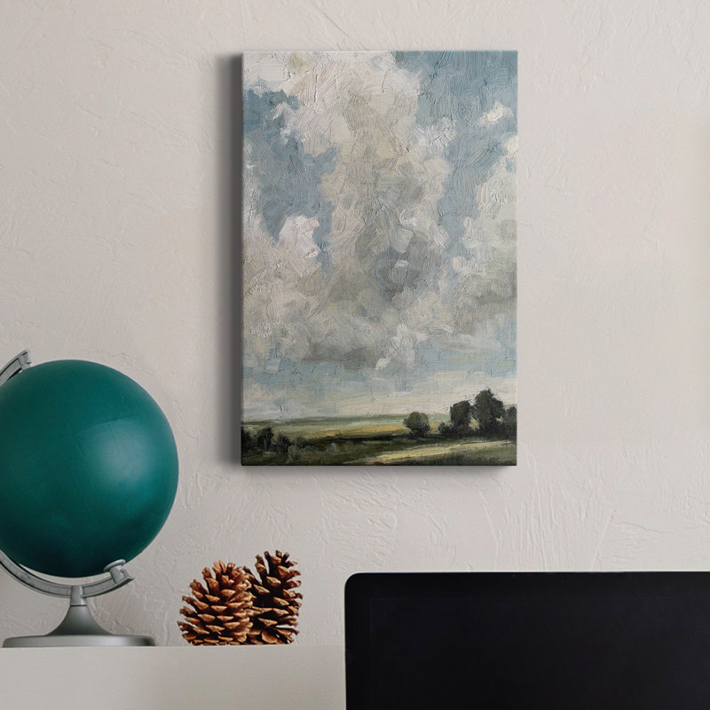 «Gathering Clouds» - Impression sur toile tendue, H 27 po x l 18 po x P 1 po