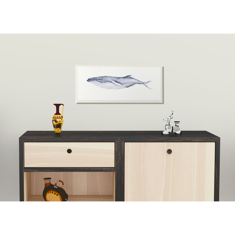 « baleine baleine »-reproduction d’impression sur toile