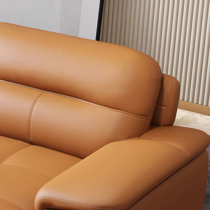 Canapé droit moderne nordique, H 35,43 po x l 112,2 po x P 67 po, 3