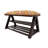 Wool Upholstered Storage Bench