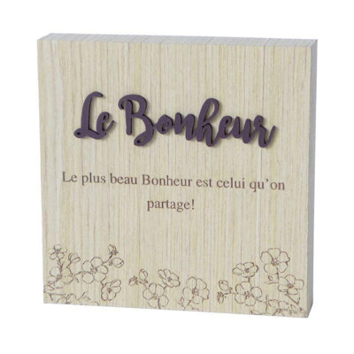 Trixie Text & Numbers Box Signs & Plaques