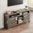 TV Stand for 63 in, Entertainment Center with Adjustable Shelves, Farmhouse TV Stand with Cabinet Doors-915119117