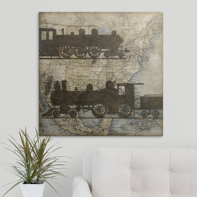 « i », reproduction d’impression megan meagher Travel Silhouette