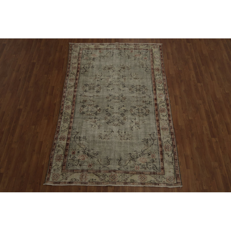 Tapis turc vieilli 6 x 9