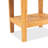 21" W Solid Teak Shower Bench