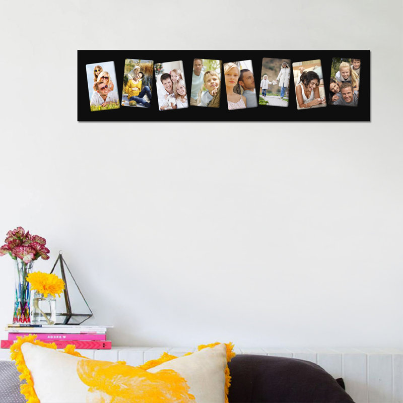 8 slot stretch cadre d'image incliné