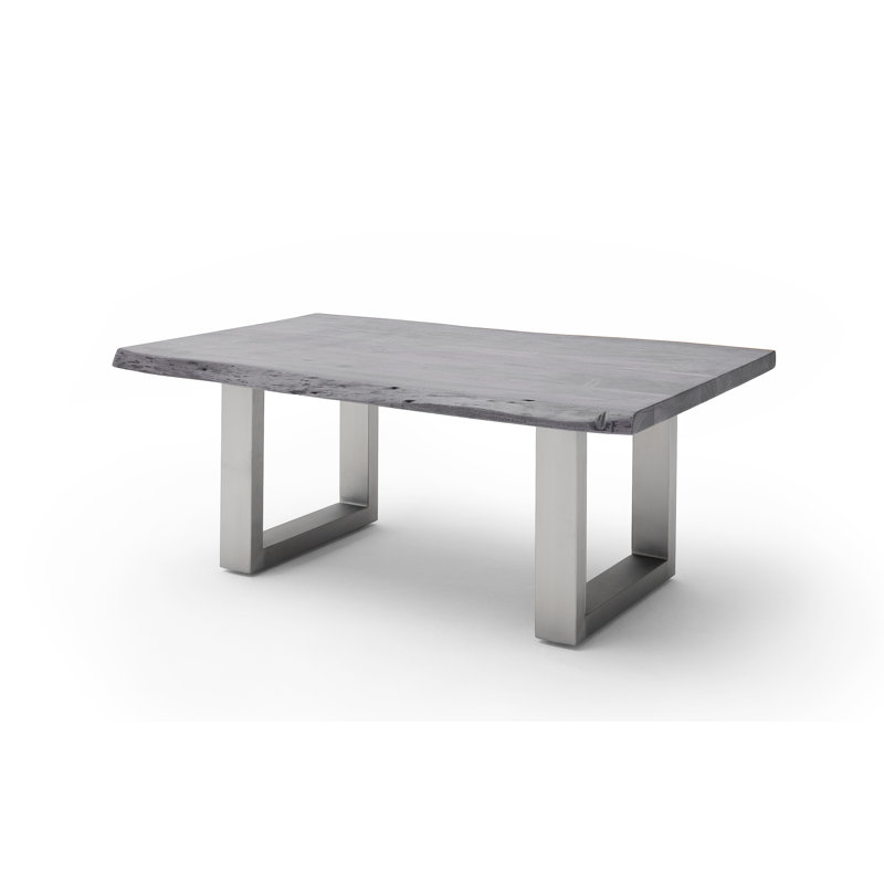 Edmunds coffee table, Grey/Brown/Blue, Stainless steel