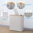 Laundry Hamper With Lid, Double Laundry Hamper With 2 Removable Bags, 2 Section Laundry Basket With Bamboo Handles For Bathroom, Bedroom & Laundry Room, 140L (36.9 Gallon) Light Grey-815520986