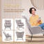Solid + Manufactured Wood/Iron Rocking Chair-1708616330