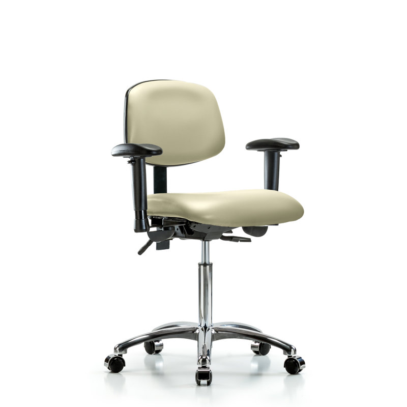 Chaise de travail Shaylee, Adobe, Roulettes, Inclus