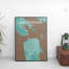 San Francisco City Map - No Frame Print-1247813970