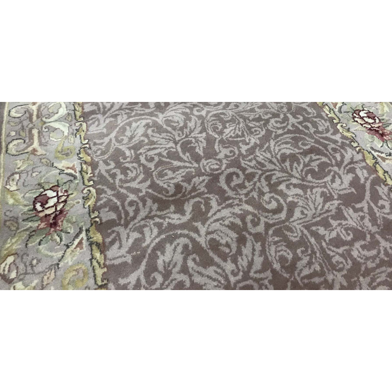 Wool Oriental Area Rug, Runner 2'6" x 8'