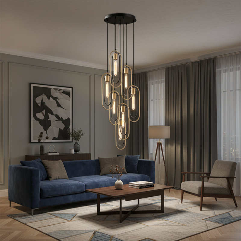 Jontre 7 - Light Novelty Cluster Pendant