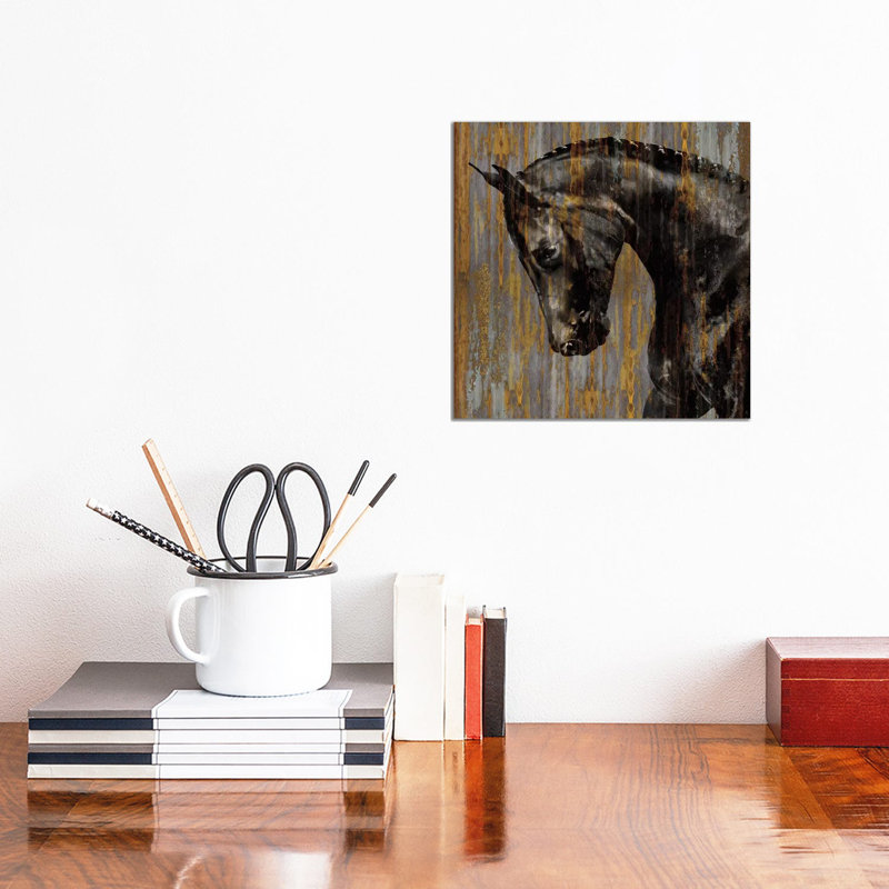 Horse I by Martin Rose - Gallery-Wrapped Canvas Giclée on Canvas, Wrapped Canvas, 30.48 cm H x 30.48 cm W