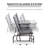 Outdoor Glider Bench With Centre Table