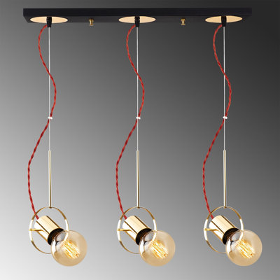 3 - Light Kitchen Island Pendant