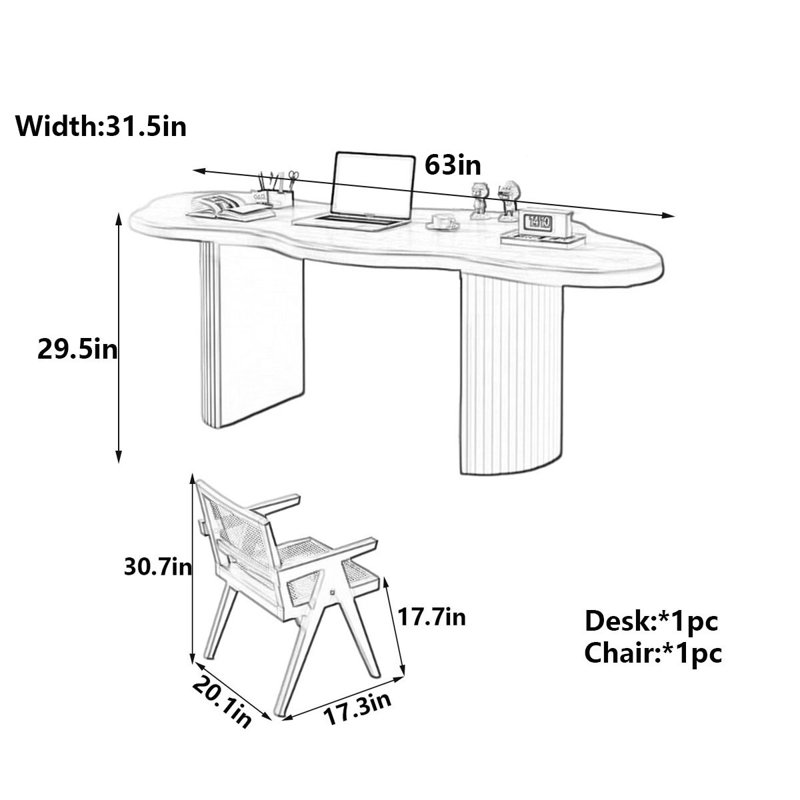 Dizon, 29.5" H x 63" W x 31.5" D