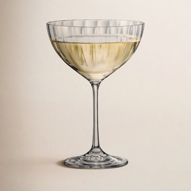 Waterfall Coupe Cocktail Glass 340Ml Set/6