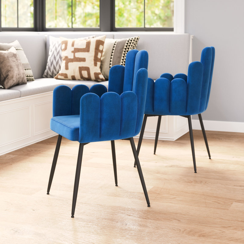 Ensemble de chaises Clere (ensemble de 2), Marine