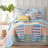 Sol Stripe Patch Quilt Set-106468102