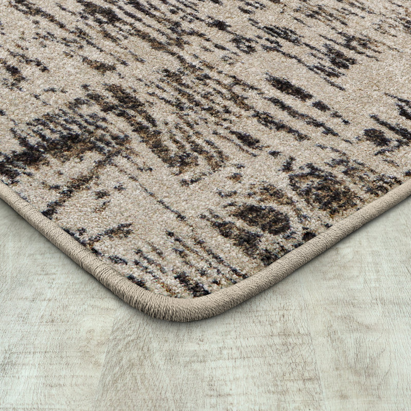 Kid Essentials Coastal Canvas Area Rug, Rectangle 3'10" x 5'4"