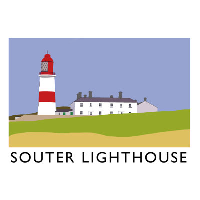 Souter Lighthouse 2 1 Piece Wall Art