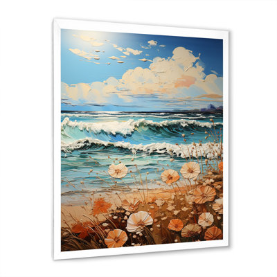 Beach Breeze Pointillism I - impression
