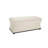 Maiden Linen Blend Upholstered Storage Bench-12290952