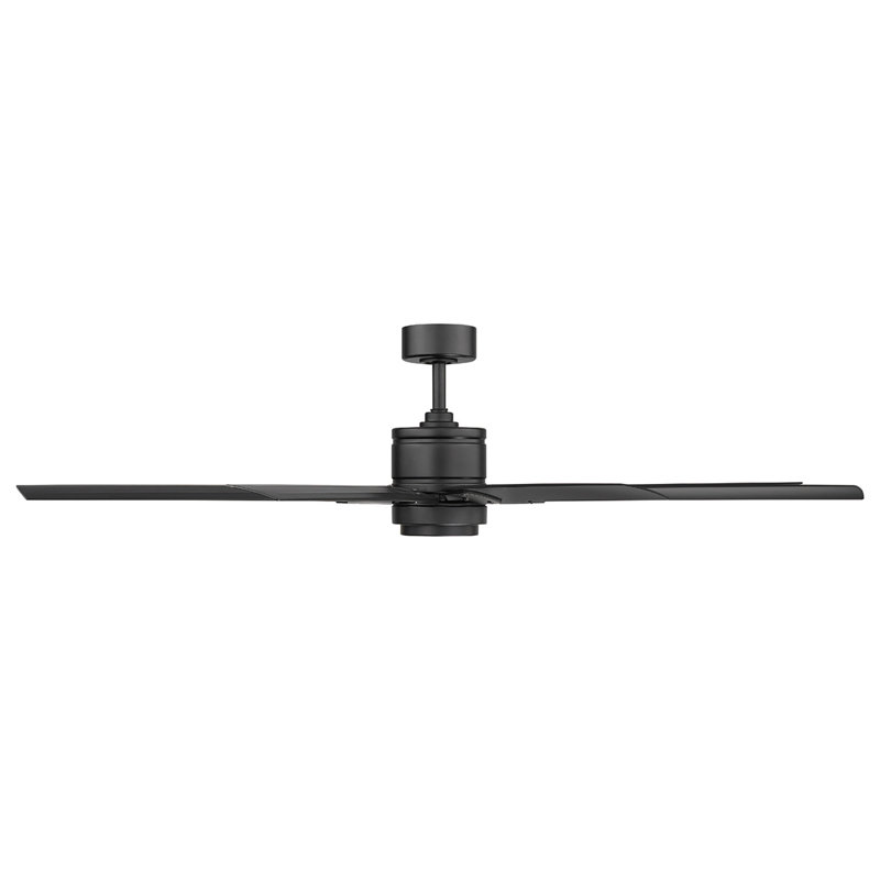 Renegade 8 - Blade Outdoor Integrated LED Smart Standard Ceiling Fan with Remote Control and Light Kit Included, 3000K, 66"