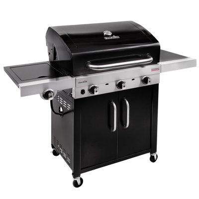 Char-Broil Performance Series  340B - 3 Burner Gas Barbecue Grill with TRU-Infrared  technology, Black Finish