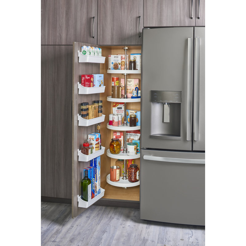 Armoire pour garde-manger à 5 tablettes Rev-A-Shelf, H 52 po x l 16 po x P 16 po, Blanc