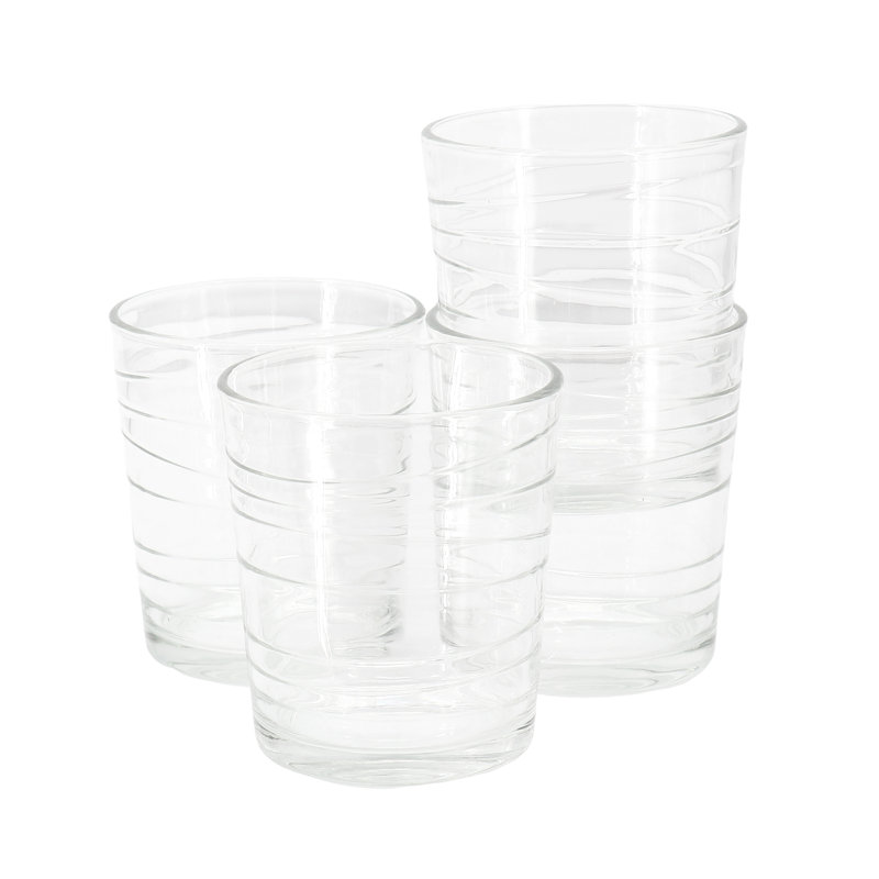 Ensemble de verres à whisky double 4 pièces 13,5 onces Gibson Home