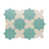 Jade Star/Taupe Cross