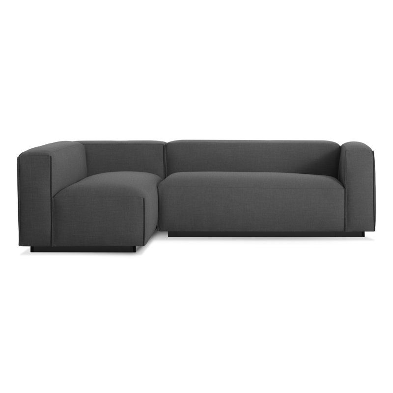 Cleon Modular Sectional, Maharam Meld in Panda, Right Hand Facing