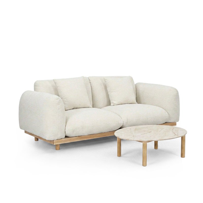 Serena 4-Piece Outdoor Conversation Set with Coffee Table