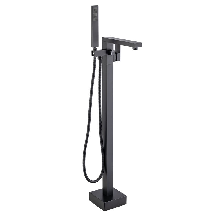 Floor Tub Filler with Diverter