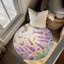 Tapis tressé Lavender Wings-664840370