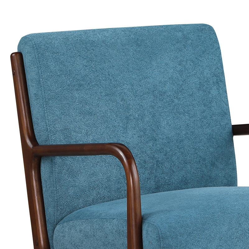 Chaise d'appoint Merilynn, Blue Fabric