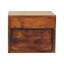 Mykonos 30cm W Solid Wood Bedside Table