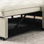 Lit en velours beige avec fonction coulissante, dossier réglable, charge, canapé-lit de style moderne, tissu pour toutes les occasions-308895462