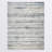 Modern Minimalist Striped Area Rug in Blue/Cream/Gray for Living Room, Hallway, Entryway Rugs-597950963