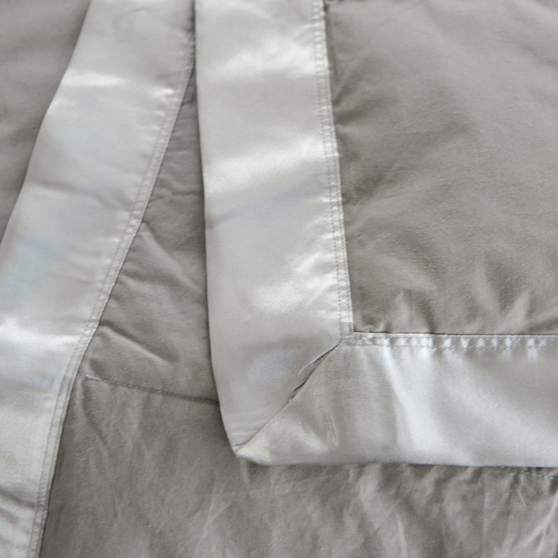 Couverture en duvet Maholi Light 600, Gris, Double / grand